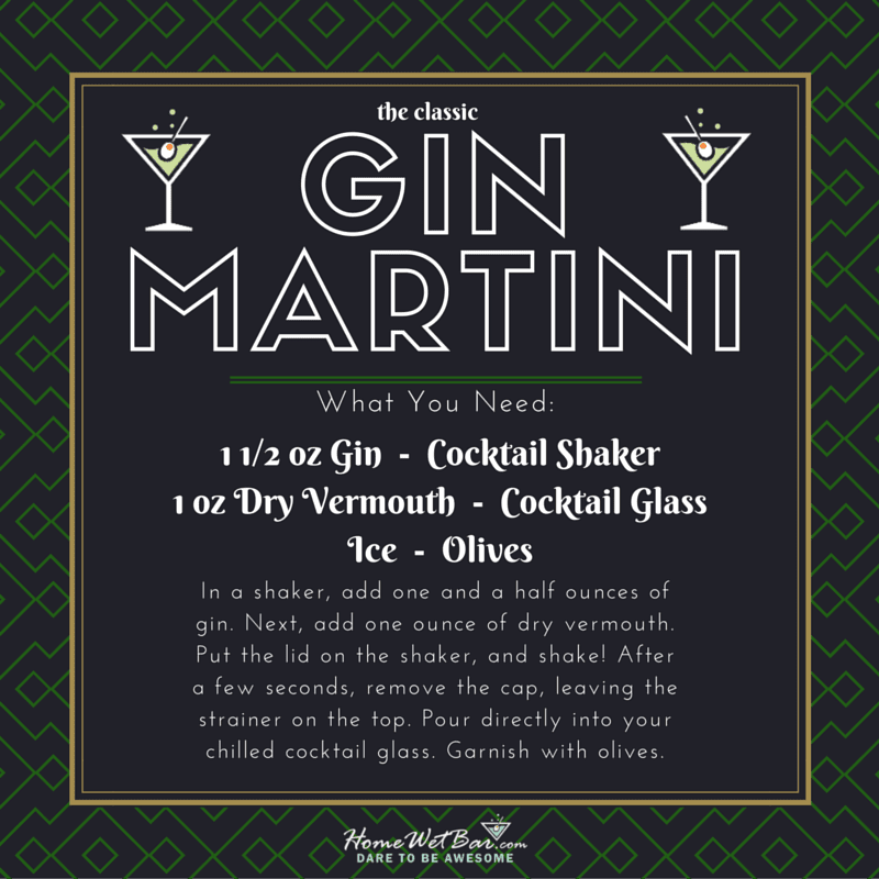 The Classic Gin Martini