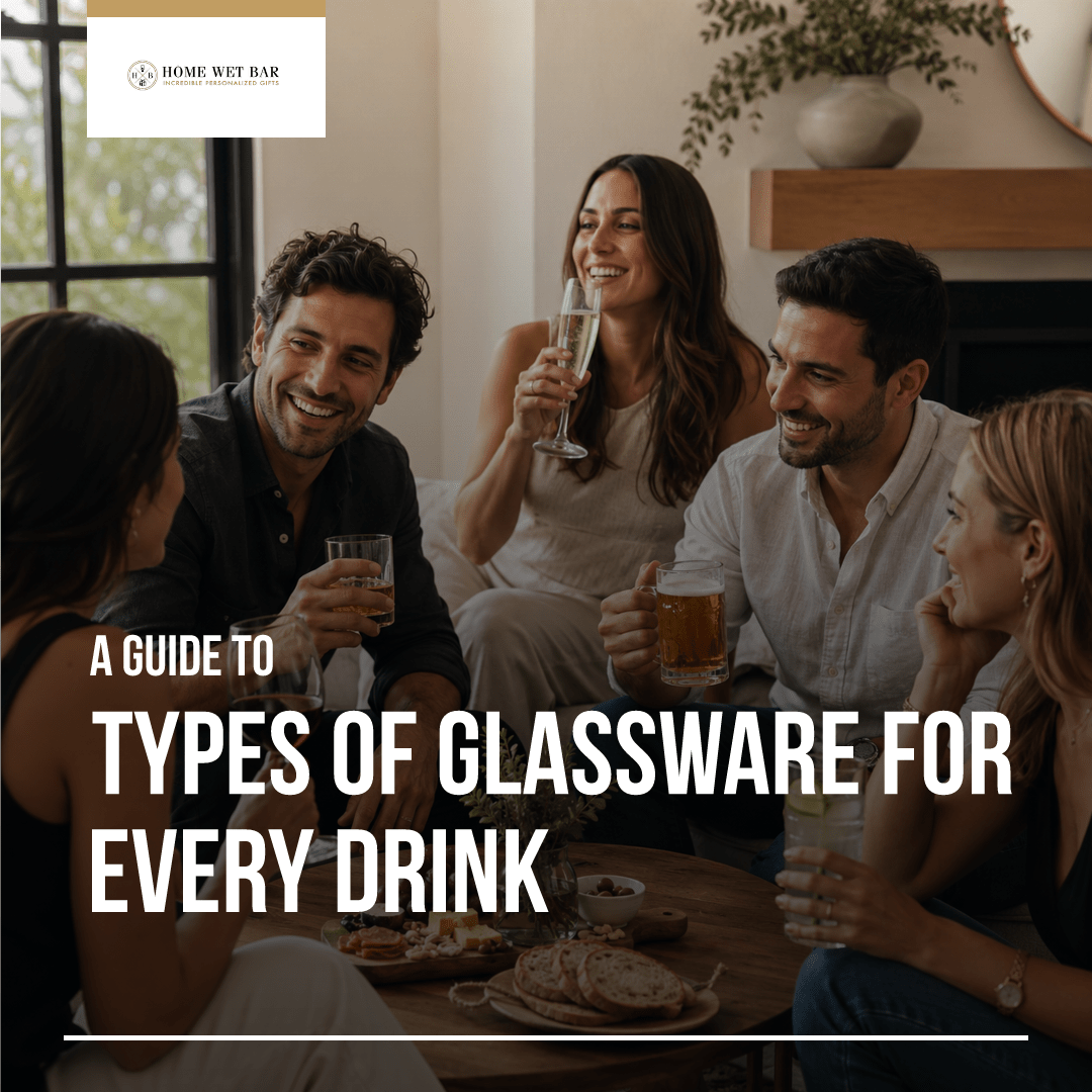 A Guide to Types of Glassware for Every Drink - HomeWetBar