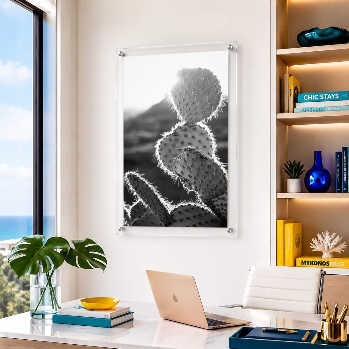 Prickly Business Acrylic Wall Art Print