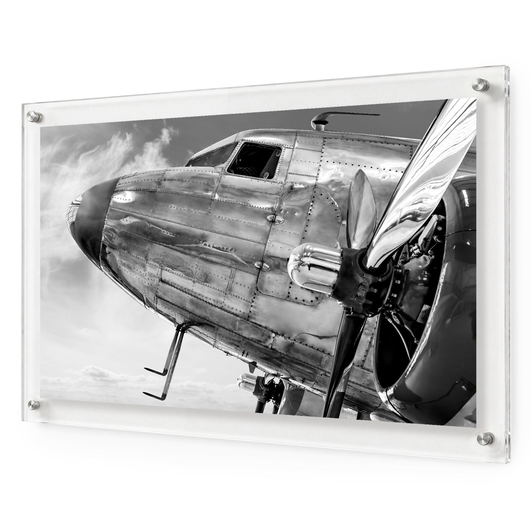 Plane and Simple Acrylic Wall Art Print