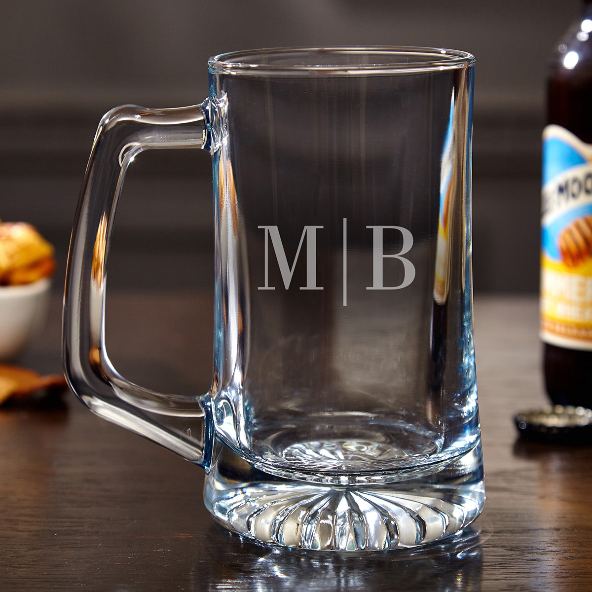 Brewmaster Glass Beer Mugs