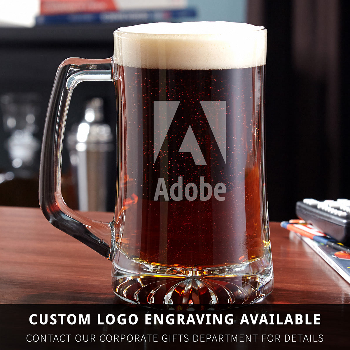 Custom Beer Mugs, Set of 5 - Groomsmen Gifts