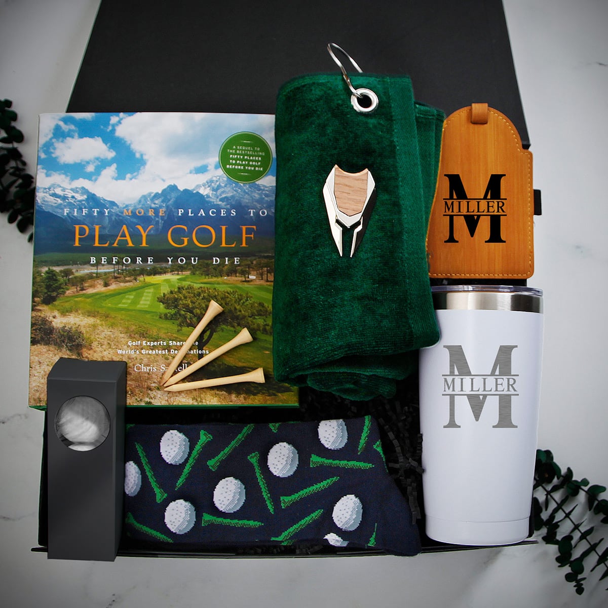 St. Andrews Golf Gift Basket - Golf Accessories for Men