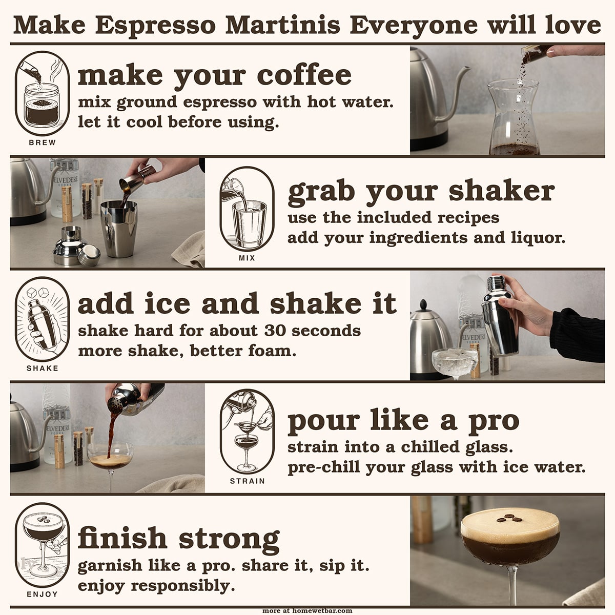 Velvet Pour Espresso Martini Kit