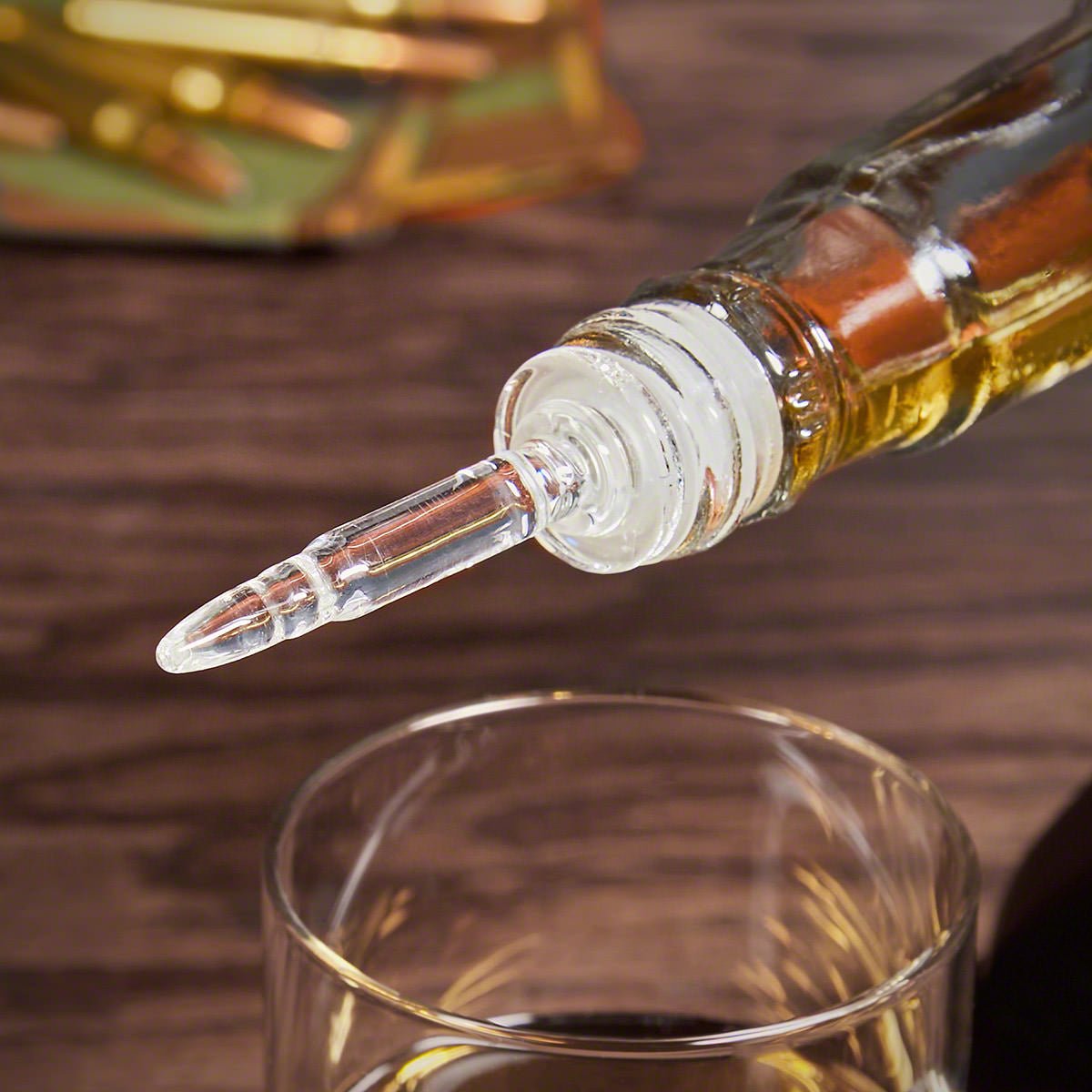 AK - 47 Gun Whiskey Decanter Set with 4 Bullet Glasses
