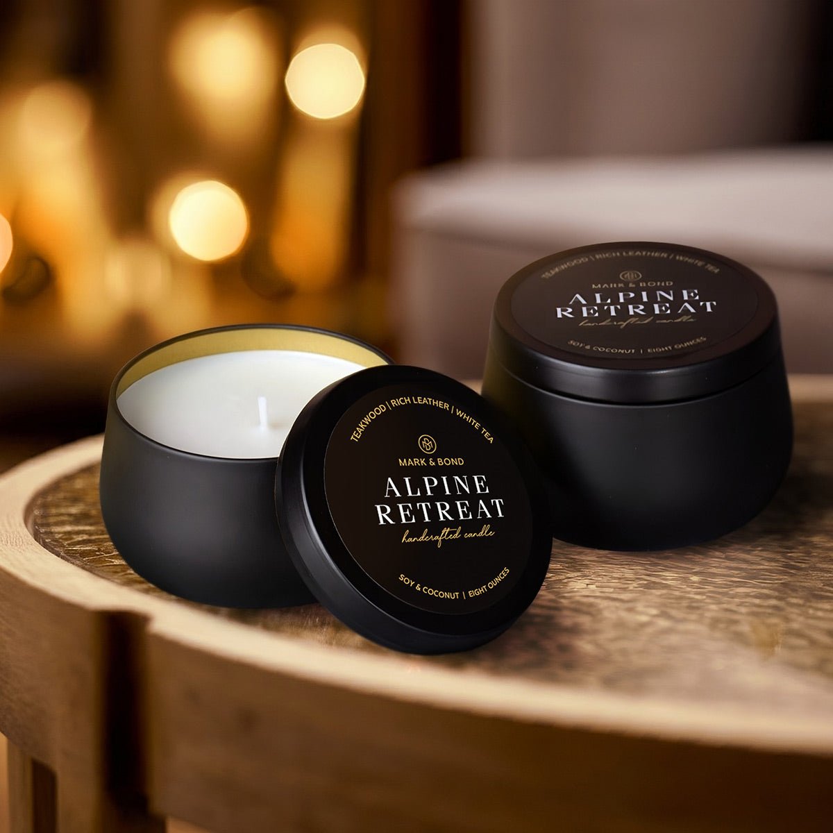 Alpine Retreat Luxury Candle, Scented, 40 - 45hrs