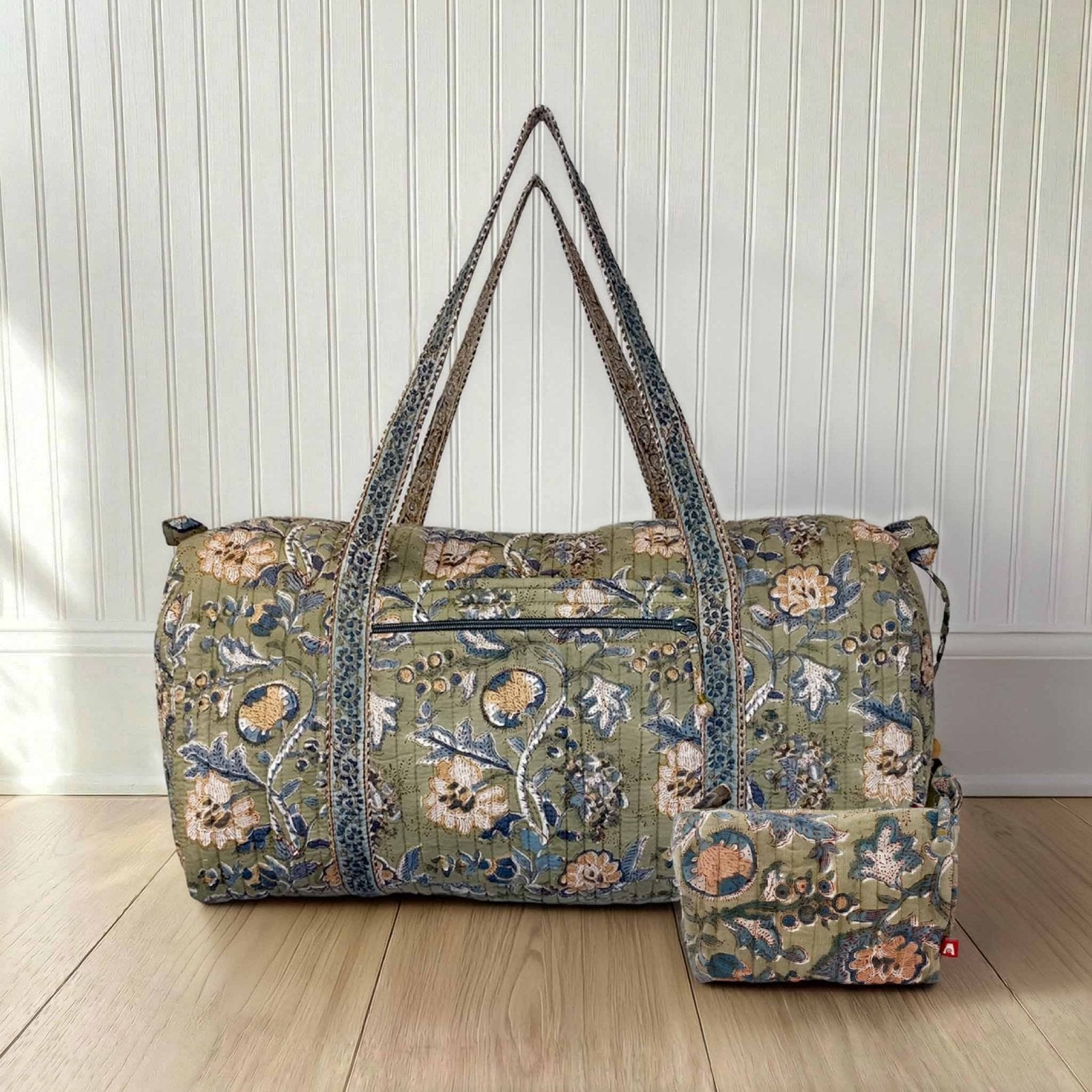 Anella Quilted Duffle Carryall Weekender Bag