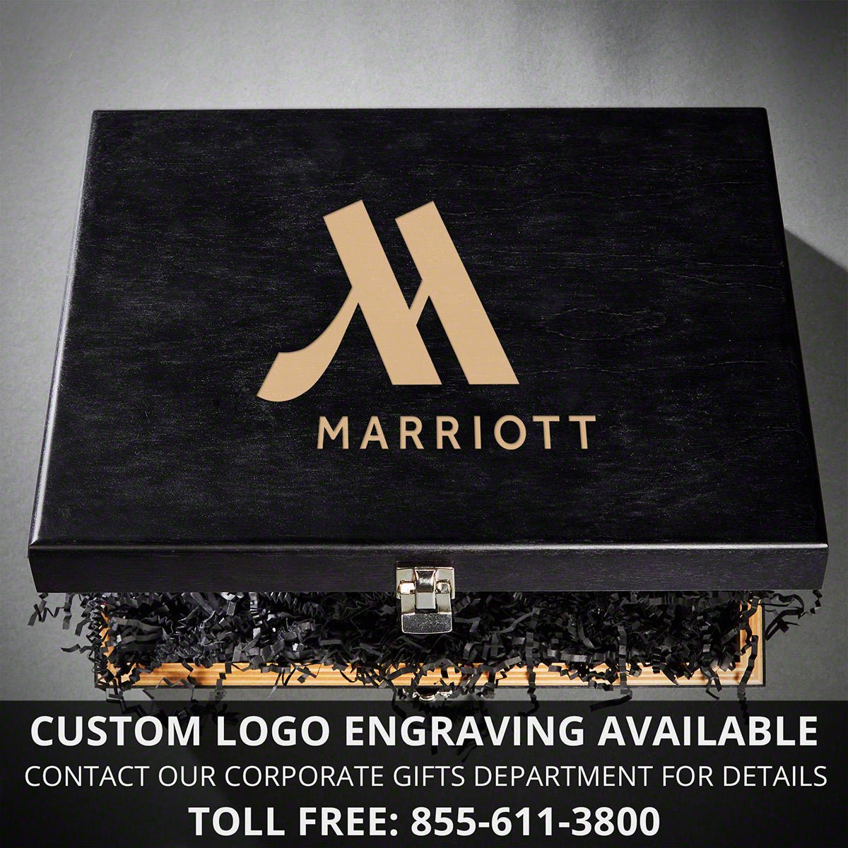 Baltic Birch Custom Ebony Black Wood Box