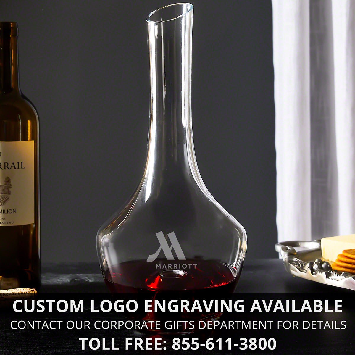 Barlow Personalized Wine Decanter Set