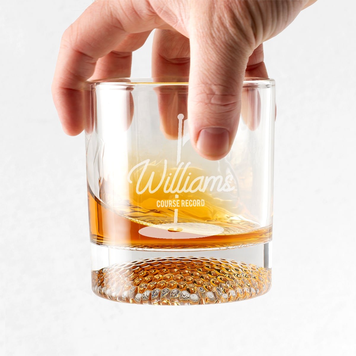 Birdie & Bourbon Golf Club Decanter & Whiskey Glasses