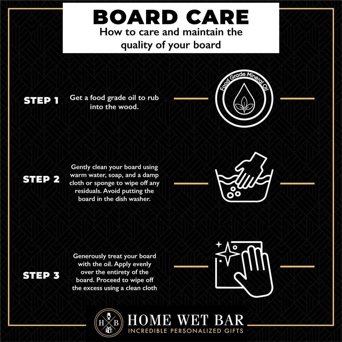 Belmont Charcuterie Serving Board - Artisan Black and Gold Resin
