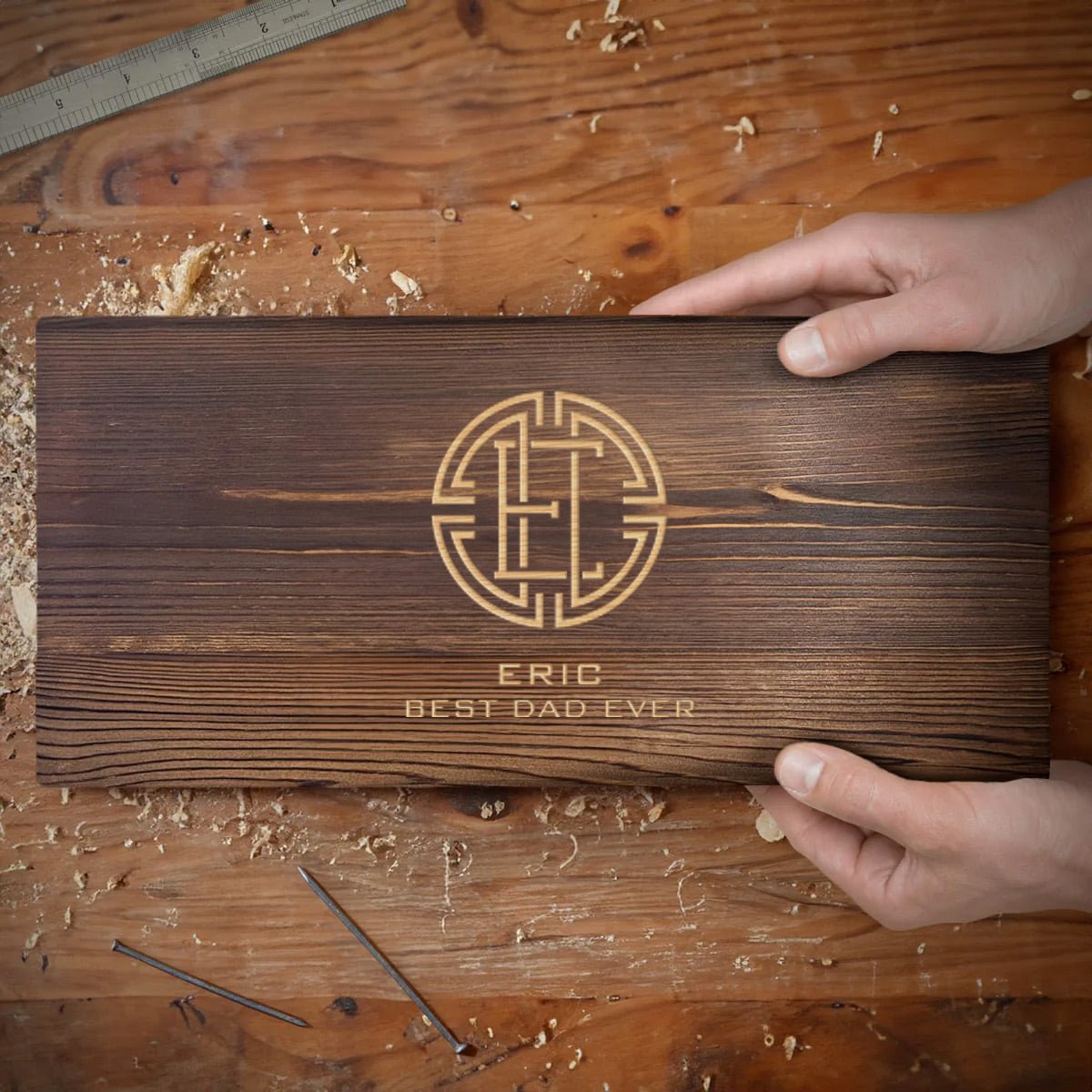 Bonds Built Personalized Hammer Gift for Dad, Grandpa