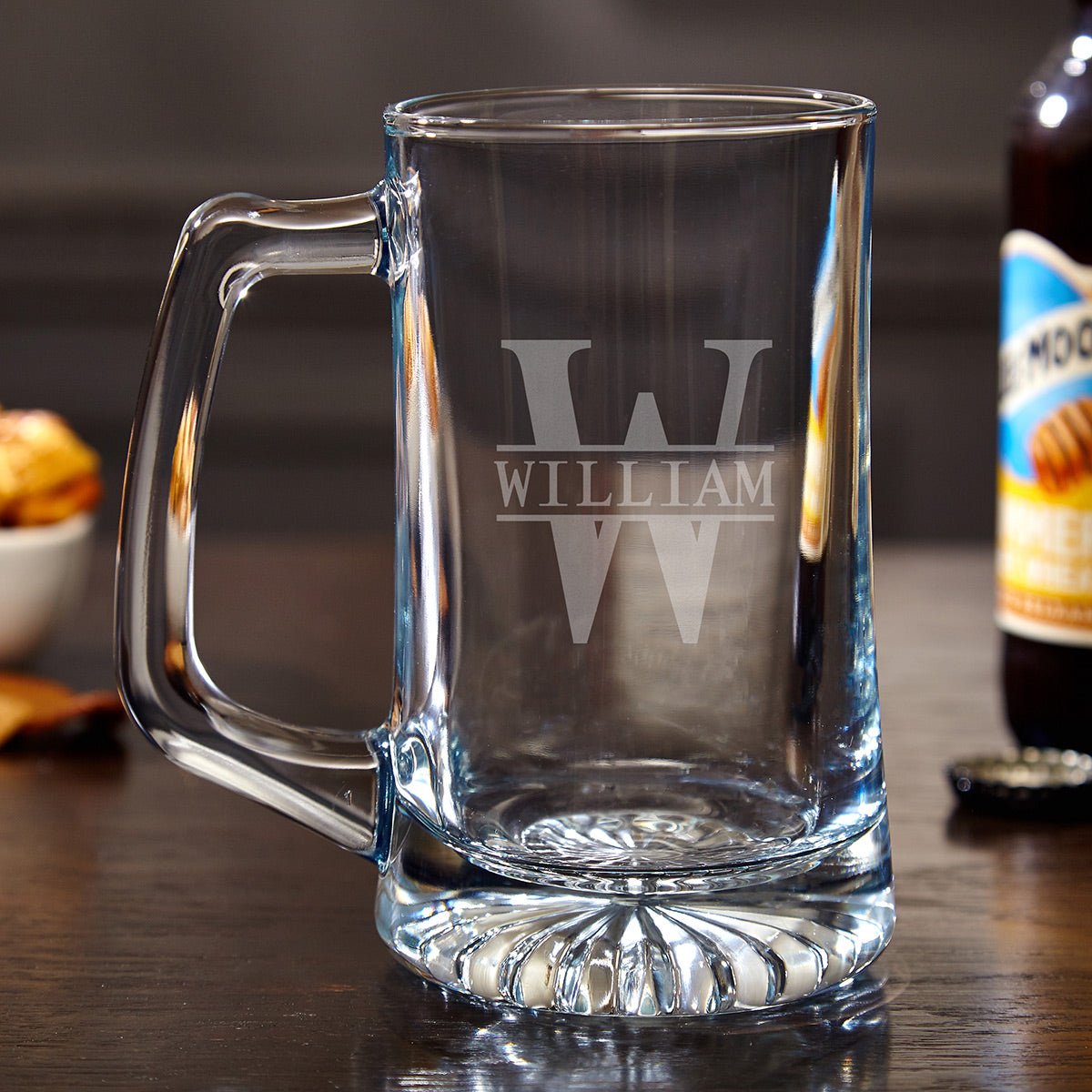 Bosworth Custom Beer Mugs, Set of 5 - Groomsmen Gifts