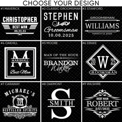 Brewmaster Personalized Groomsman Gift Beer Mug