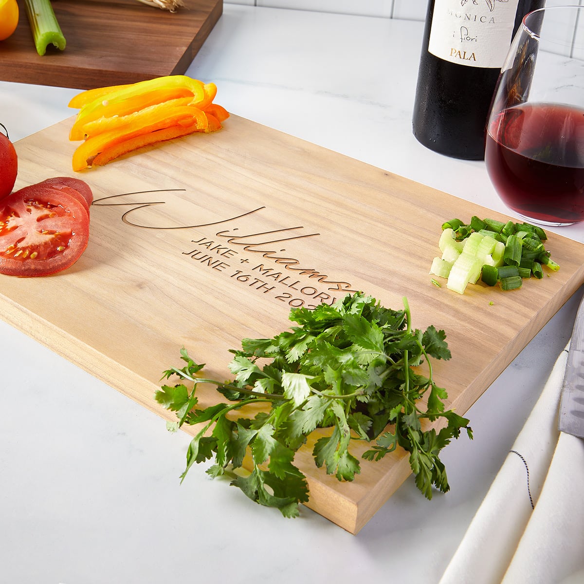 Custom Cutting Board Gift