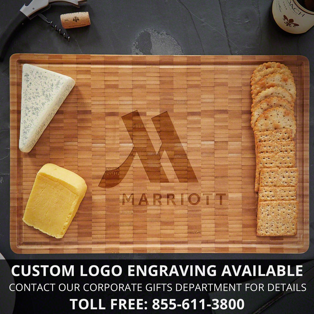 Custom End Grain Bamboo Cutting Board