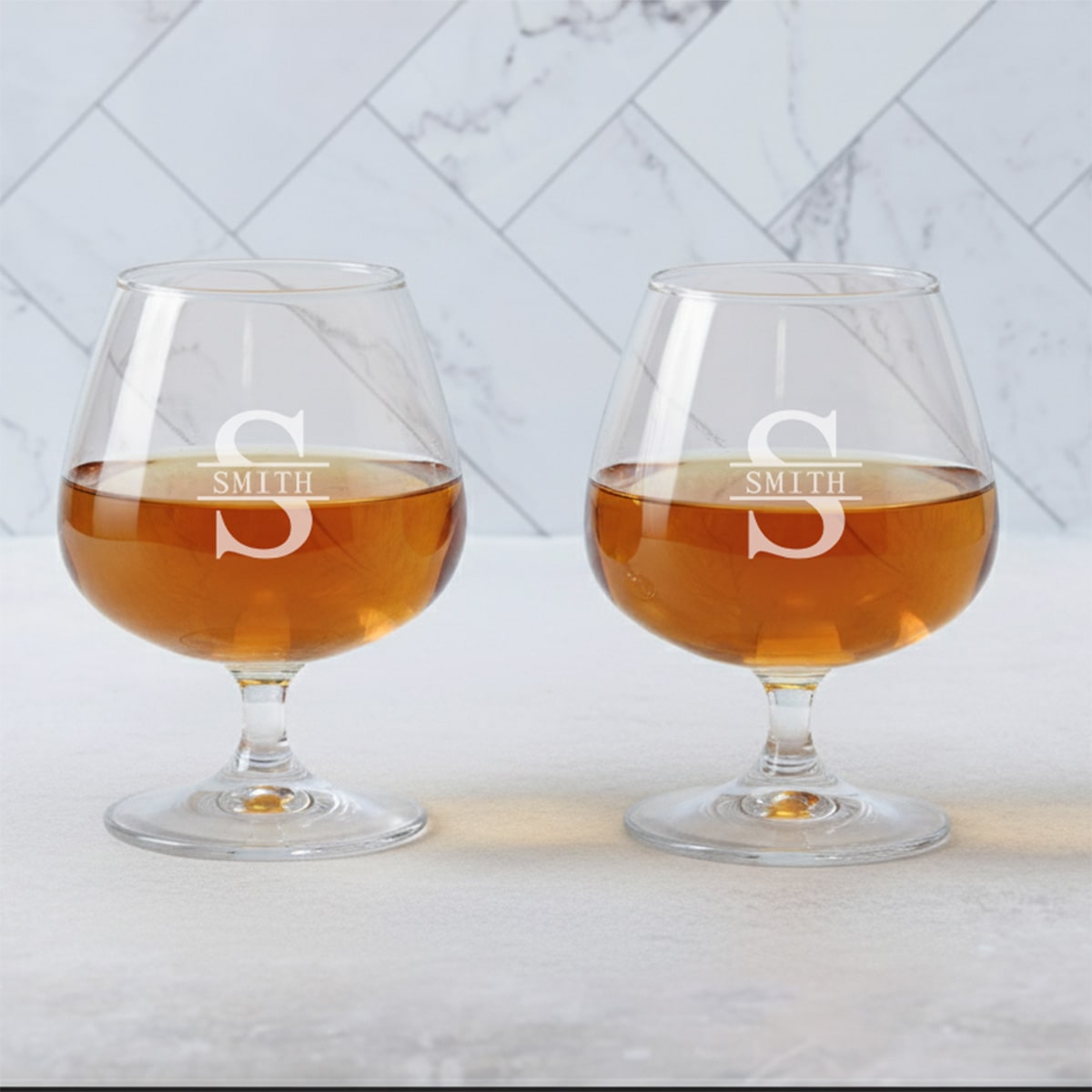 Custom Grand Cognac Glasses