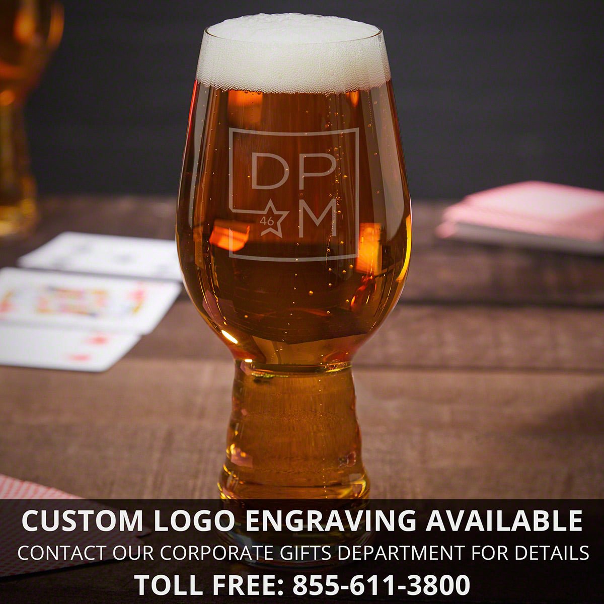 Custom Spiegelau IPA Glasses - Set of 2