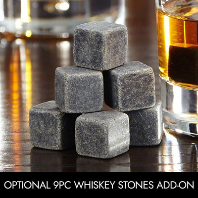Dublin Cut Crystal Whiskey Glasses, Set of 4