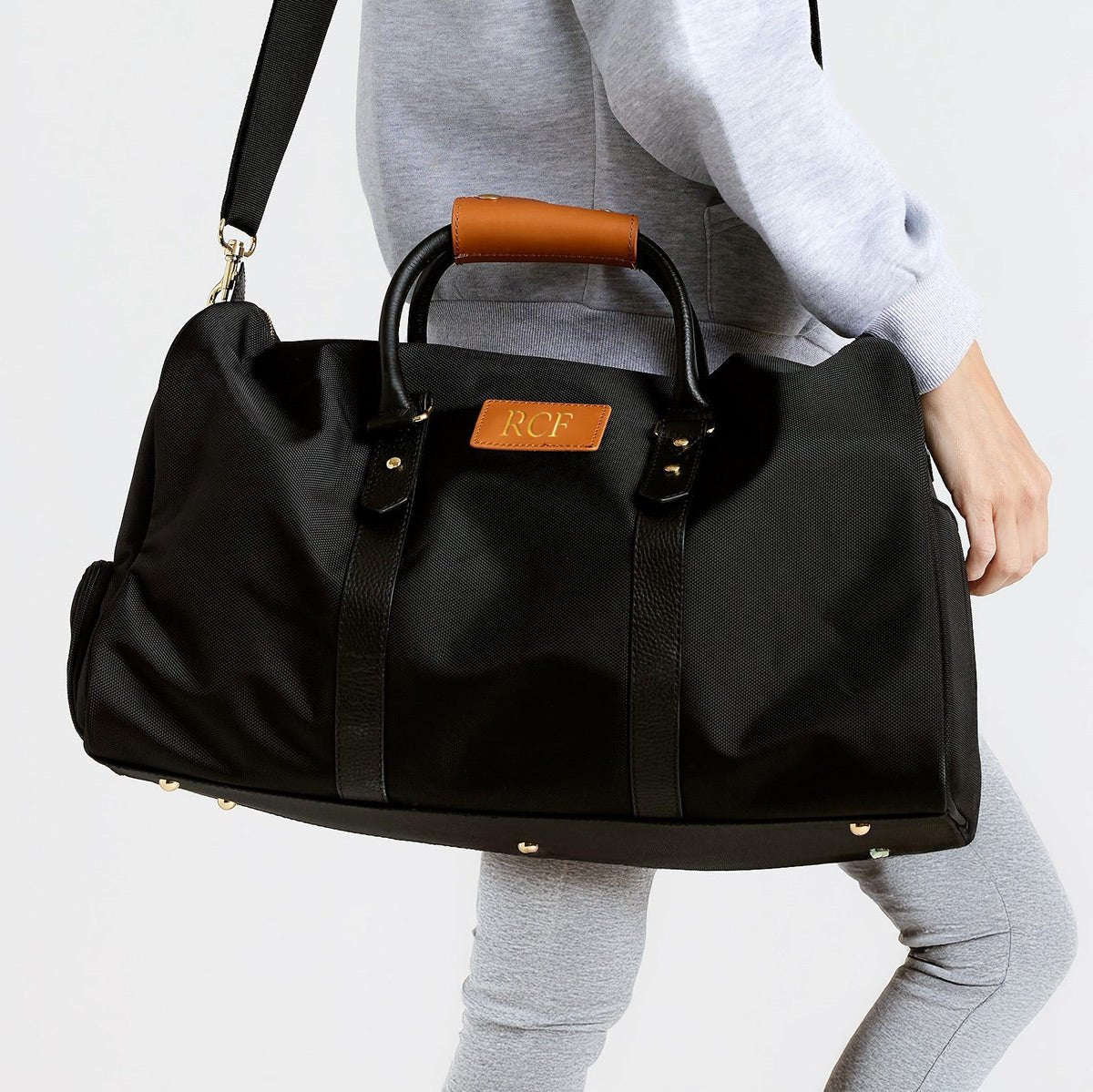 Dunthorpe Custom Men's Travel Bag w Shoe Compartment