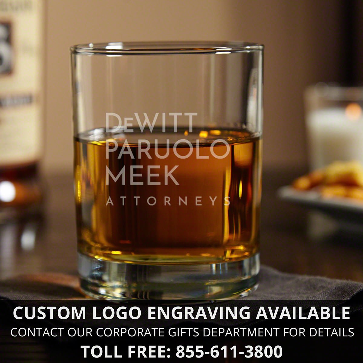 Eastham Personalized Whiskey Glass