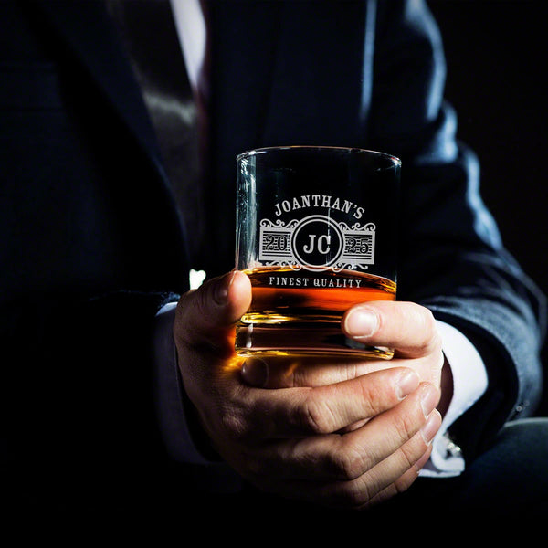 Eastham Personalized Whiskey Glass