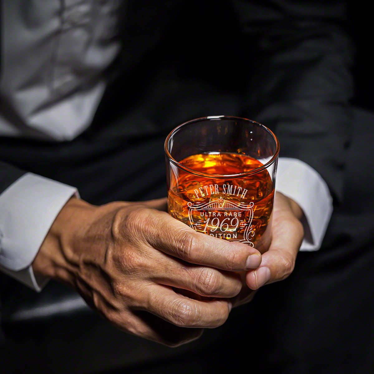 El Matador Bull Whiskey Decanter Set With Custom Buckman Glasses