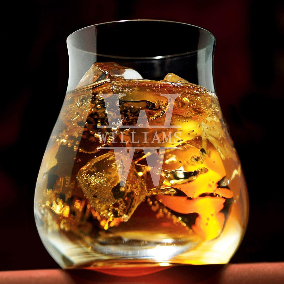 Engraved Canadian Glencairn Whiskey Glass