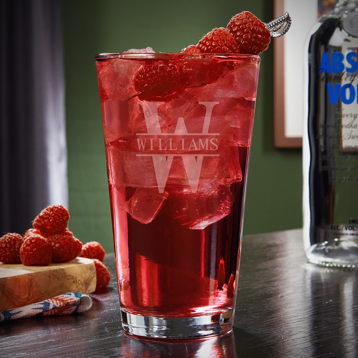 Engraved Cocktail Glass