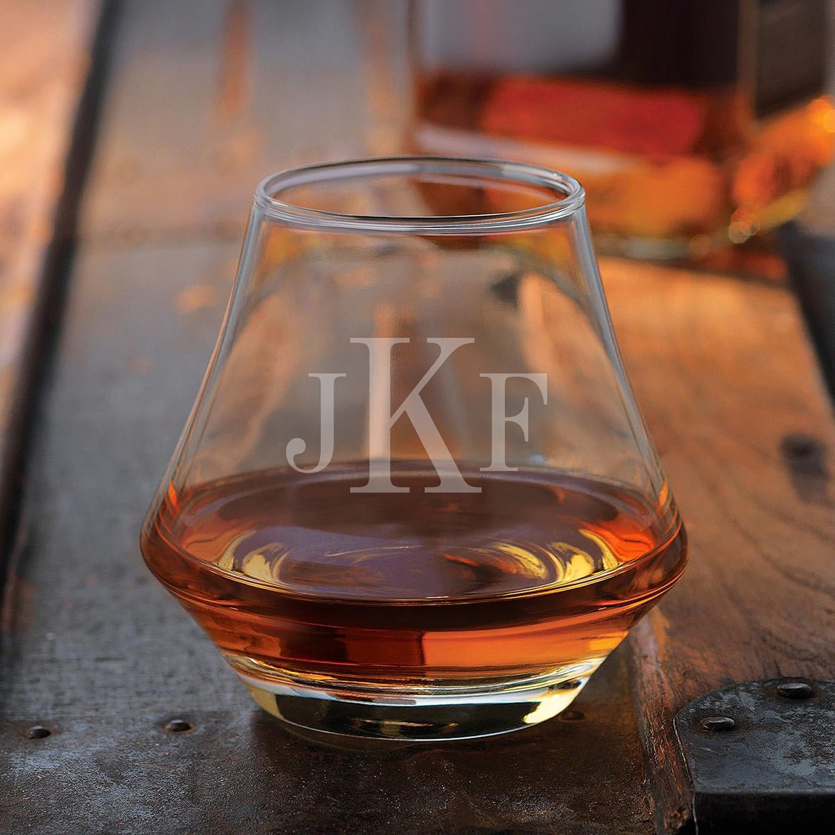 Engraved DiMera Brandy Glass