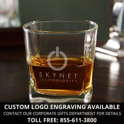 Engraved His and Her Gifts Whiskey & Wine Glass Set - Wedded Bliss