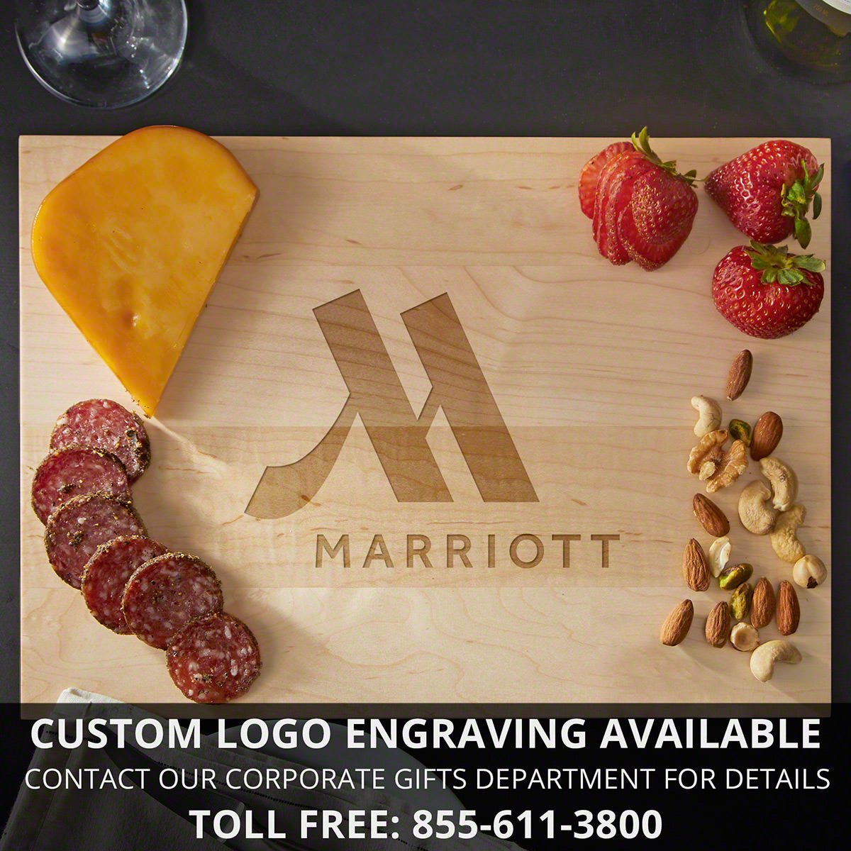 Engraved Maple Cutting Board - Standard (0.75in Thick)