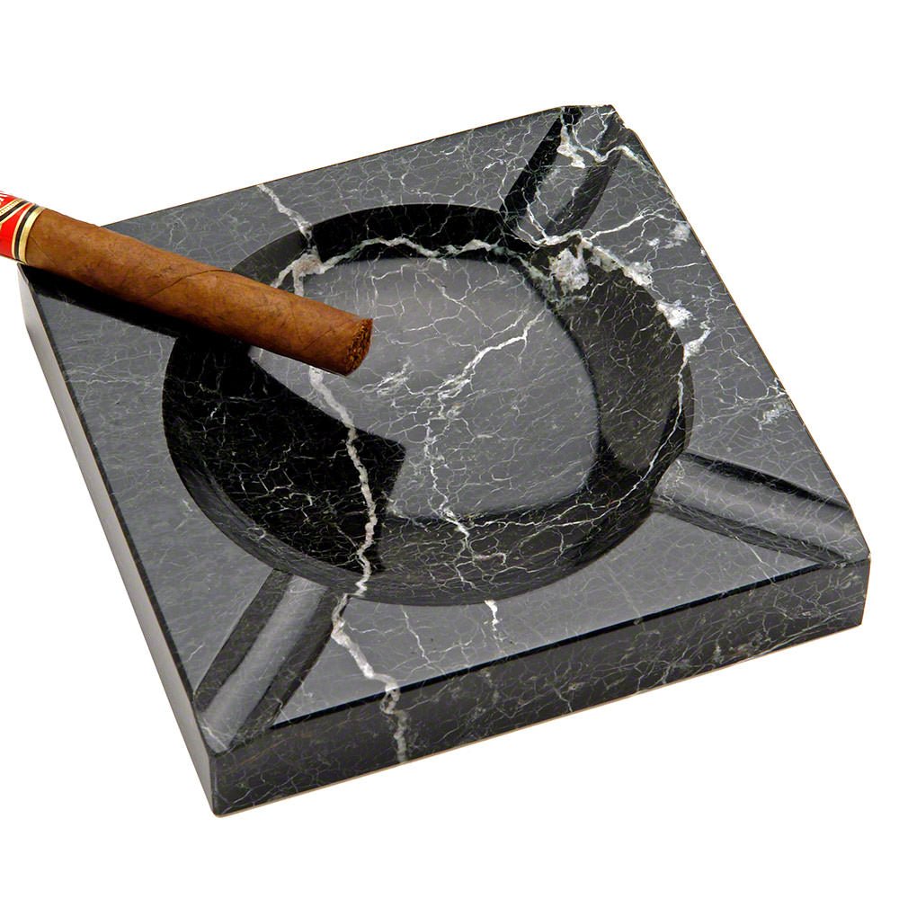 Engraved Marble Cigar Ashtray
