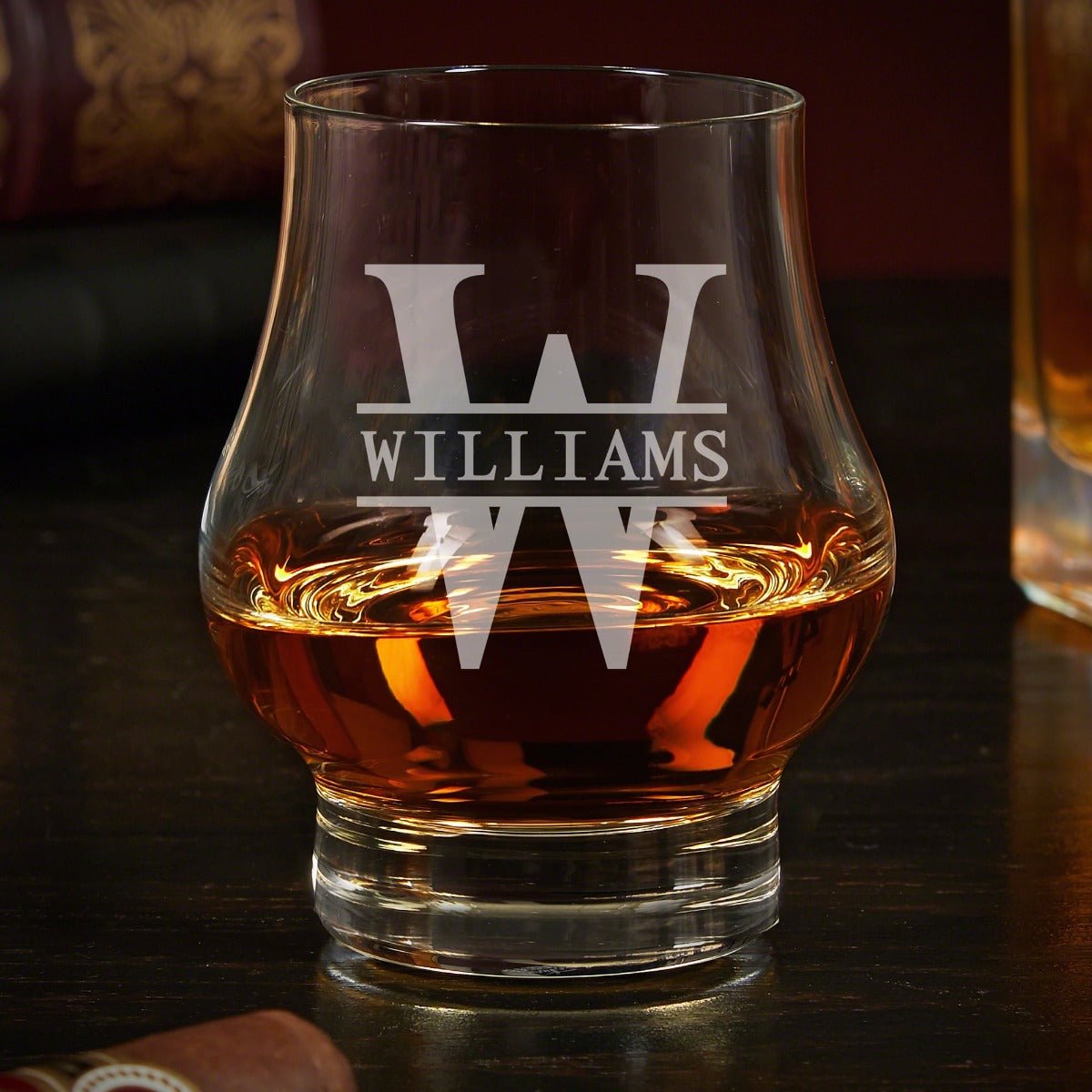 Engraved Official Kentucky Bourbon Trail Glasses, Set of 4