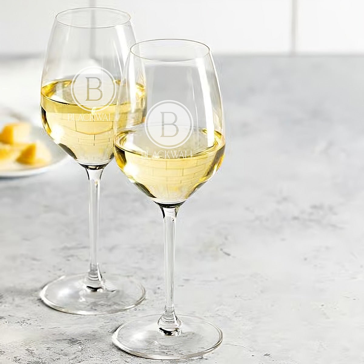 Engraved Riedel Wine Glass, White Wine - Set of 2