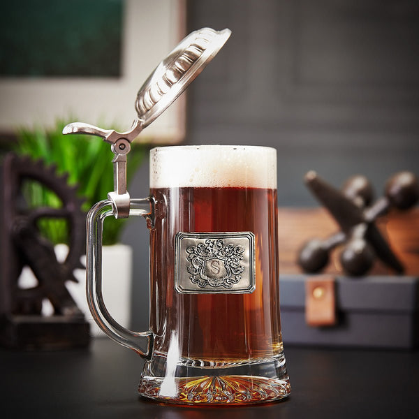 European Royal Crest Personalized Beer Stein