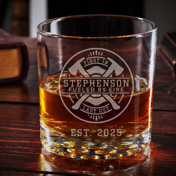 Firefighter Whiskey Glasses