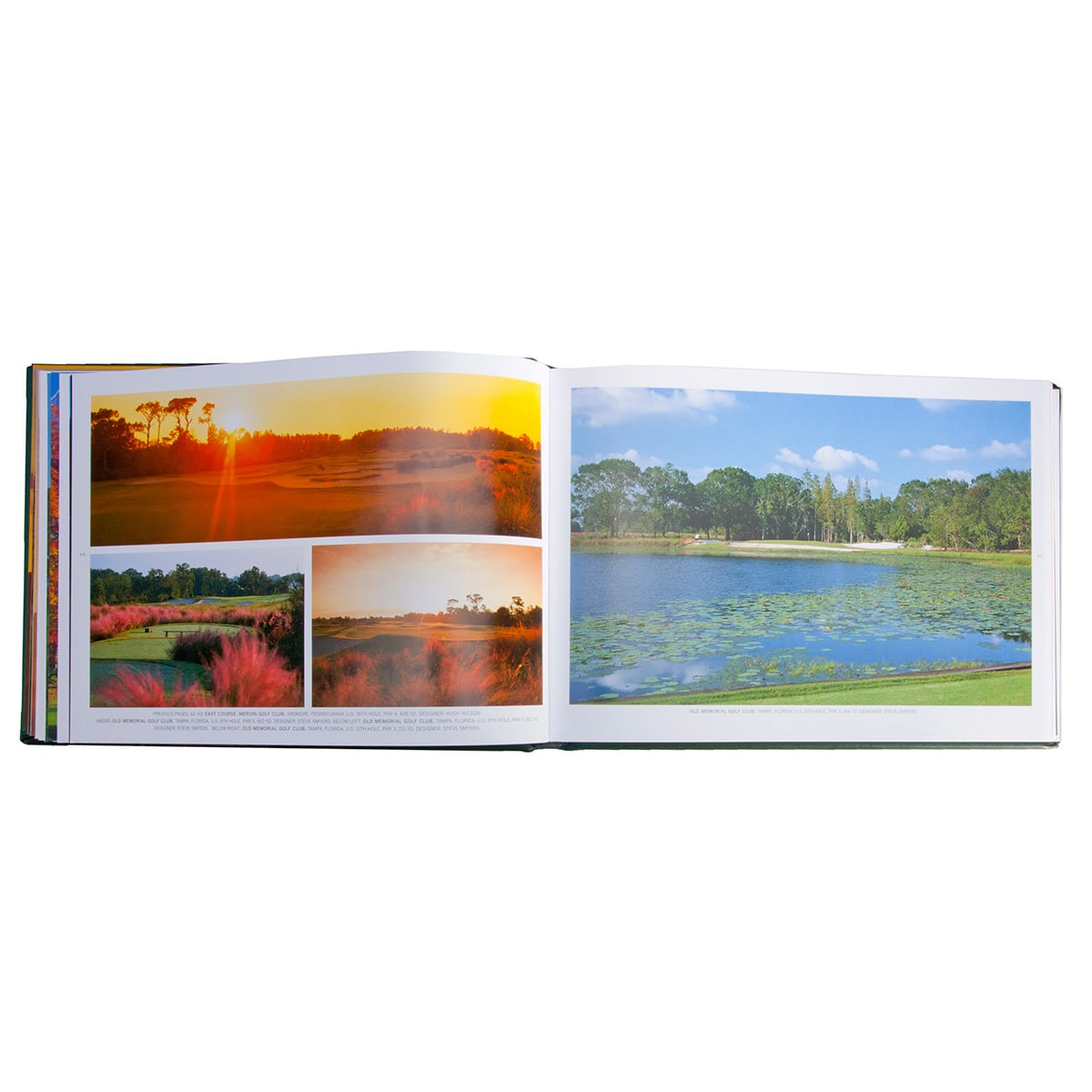 Golf Courses: Fairways of the World - Custom Coffee Table Book