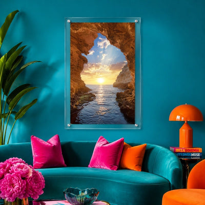 Grotto Glow Acrylic Wall Art Print