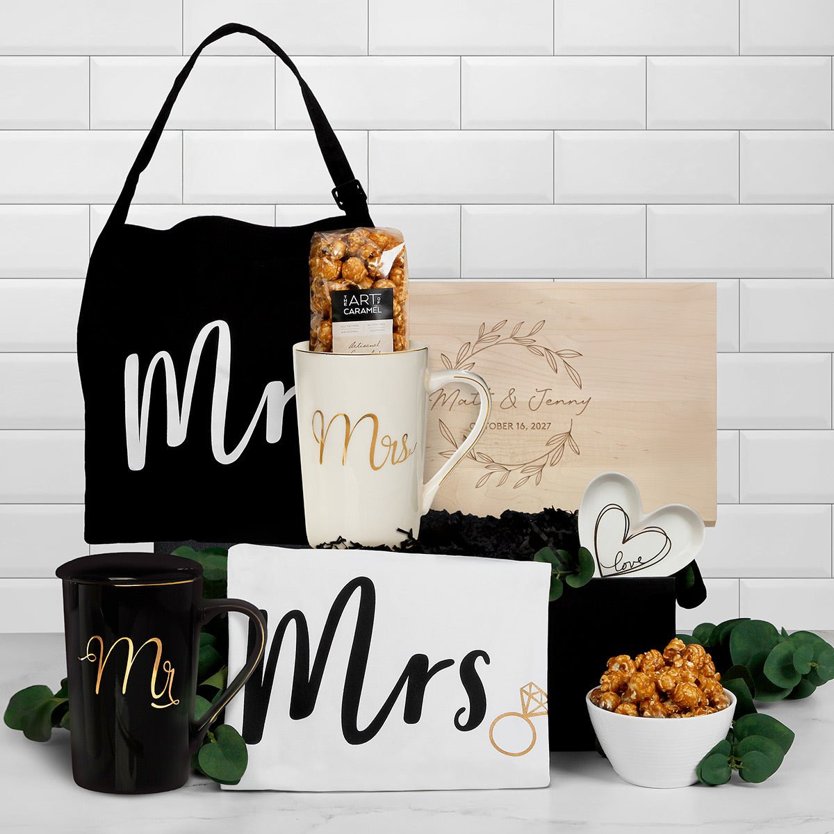 Happily Ever After Wedding Gift Basket, image size:1200x1200