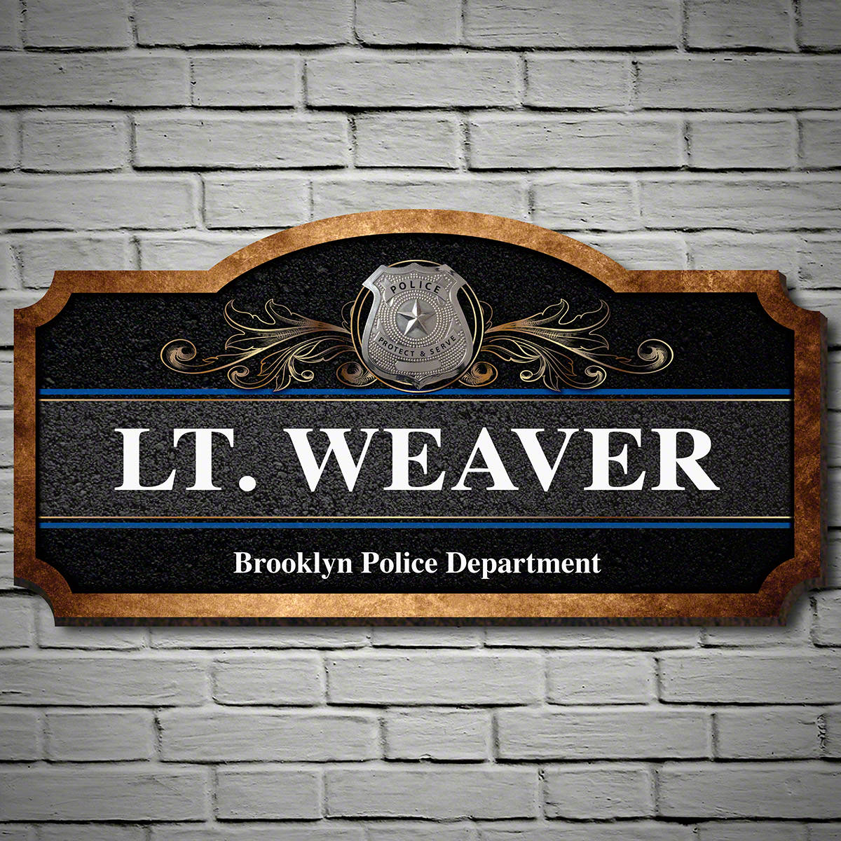 Honored to Serve Police Academy Graduation and Retirement Gift