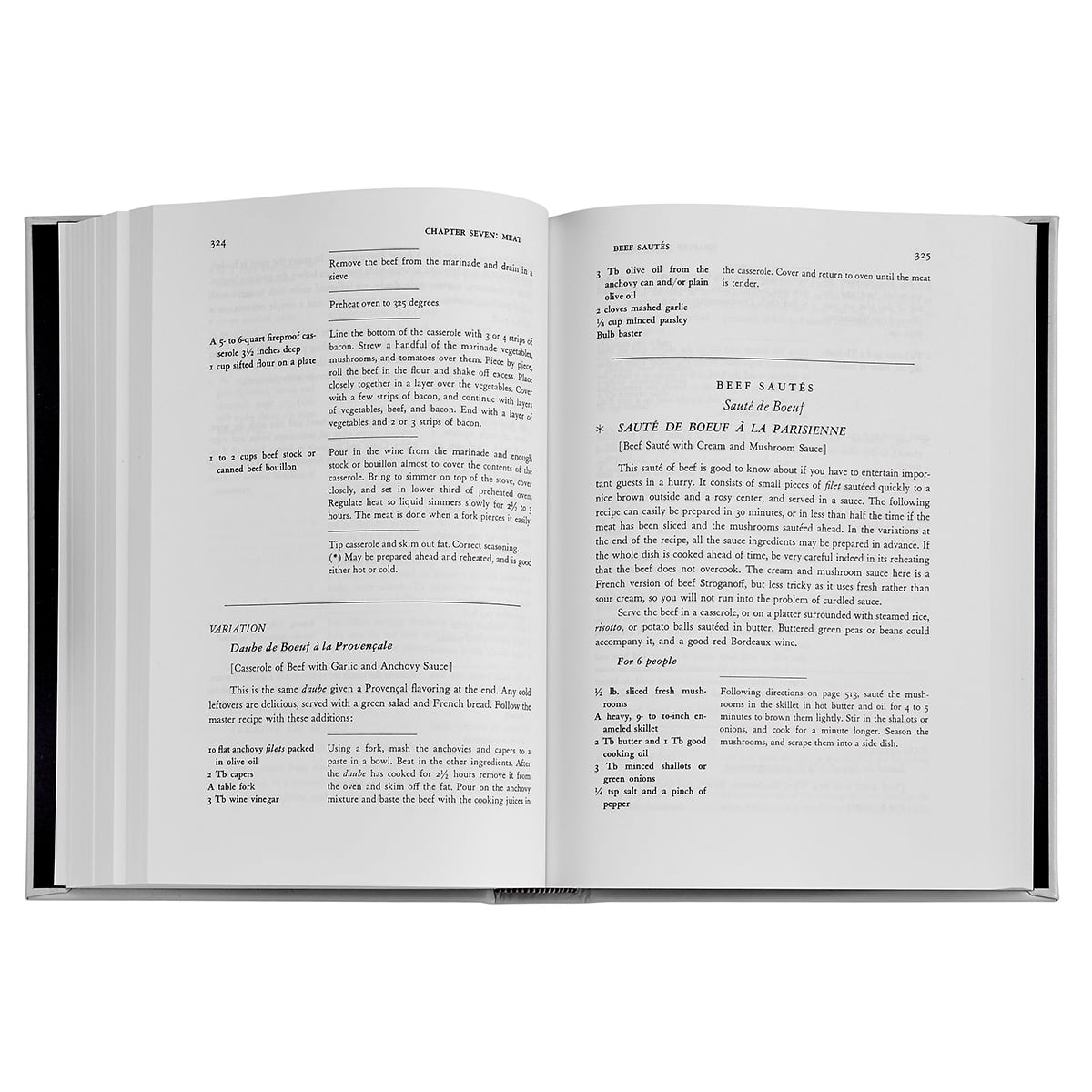 Julia Child: Mastering The Art of French Cooking Leather - Bound Book
