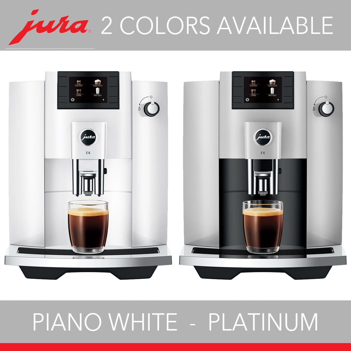 JURA E6 Fully Automatic Espresso Machine