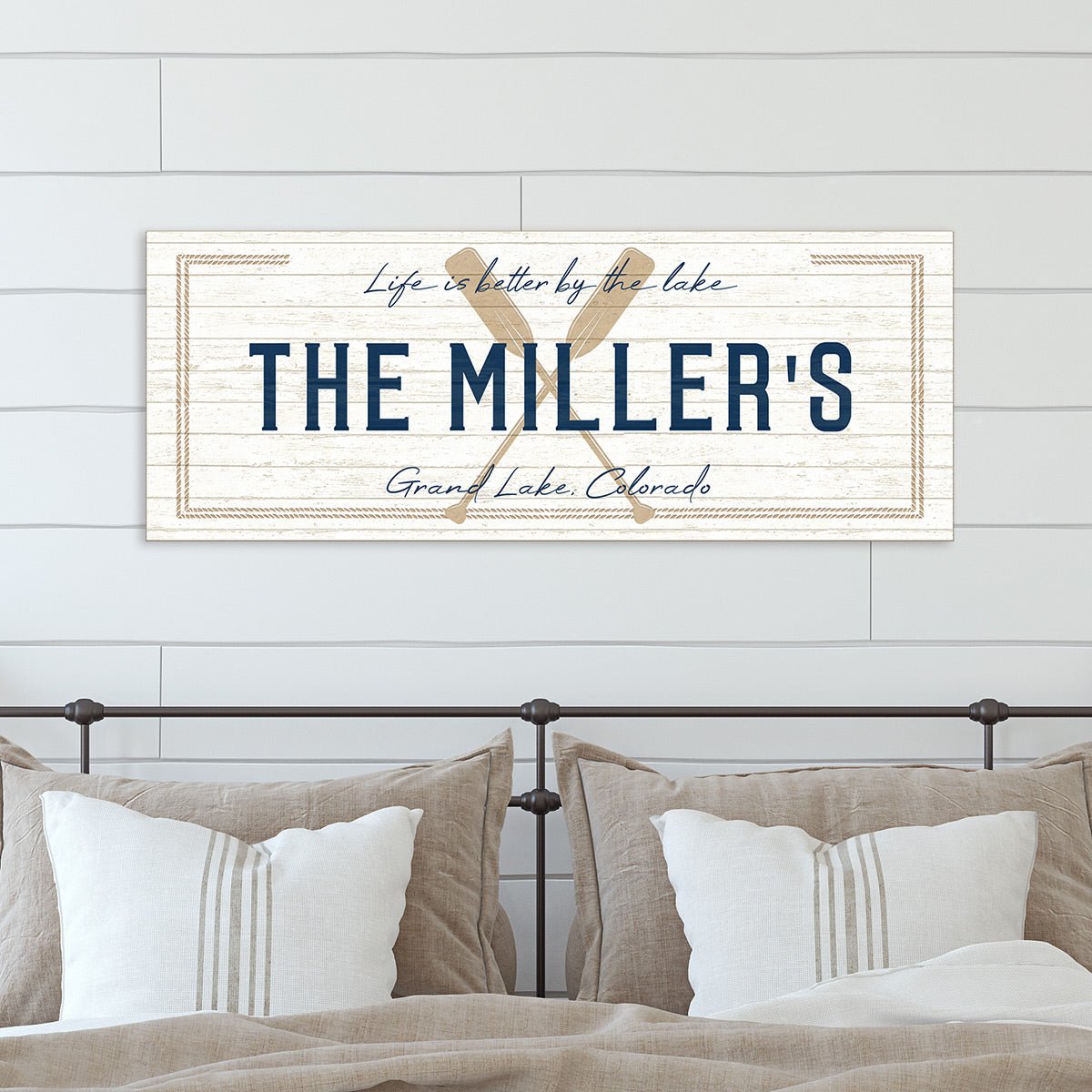 Lake Life Custom Wooden Sign