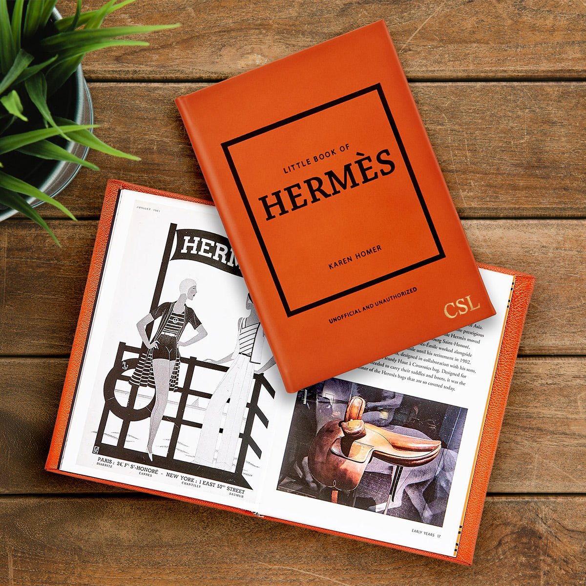 Little Book of Hermes - Coffee Table Book, Leather Bound