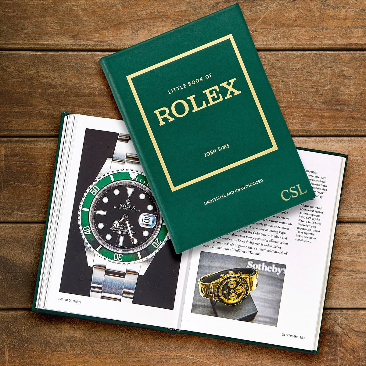 Little Book of Rolex - Coffee Table Book, Leather Bound