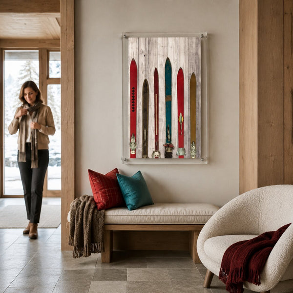 Lodge Lineup Acrylic Wall Art Print