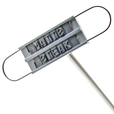 Meat Mark - It Personalized Steak Branding Iron