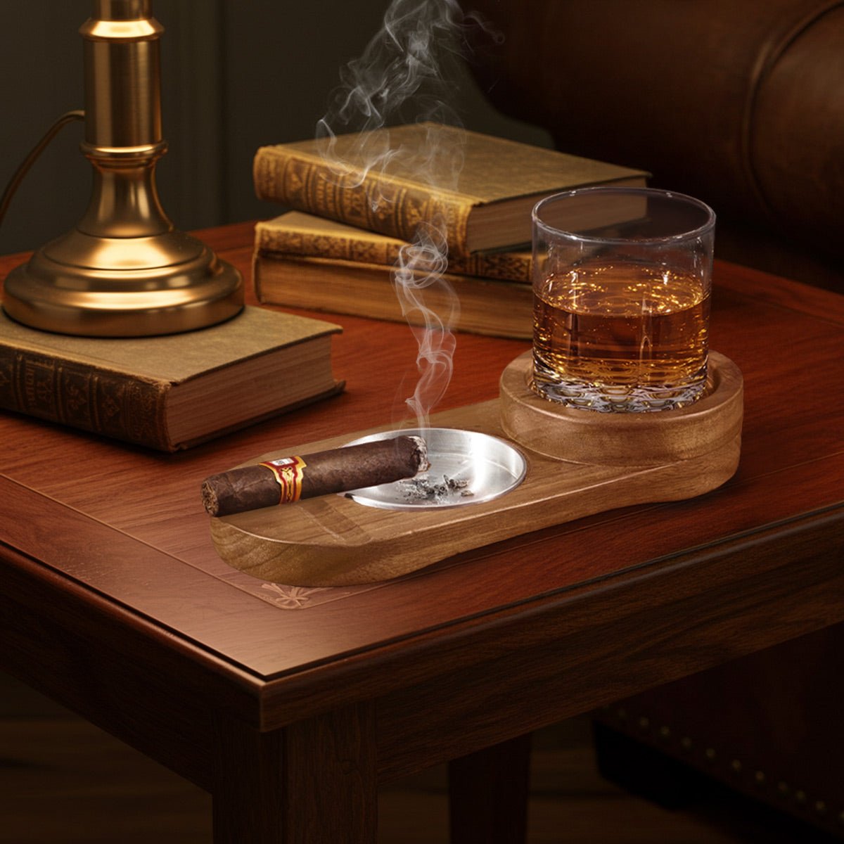 Metal Ashtray Insert for Glass Holder and Ashtray - Add - On