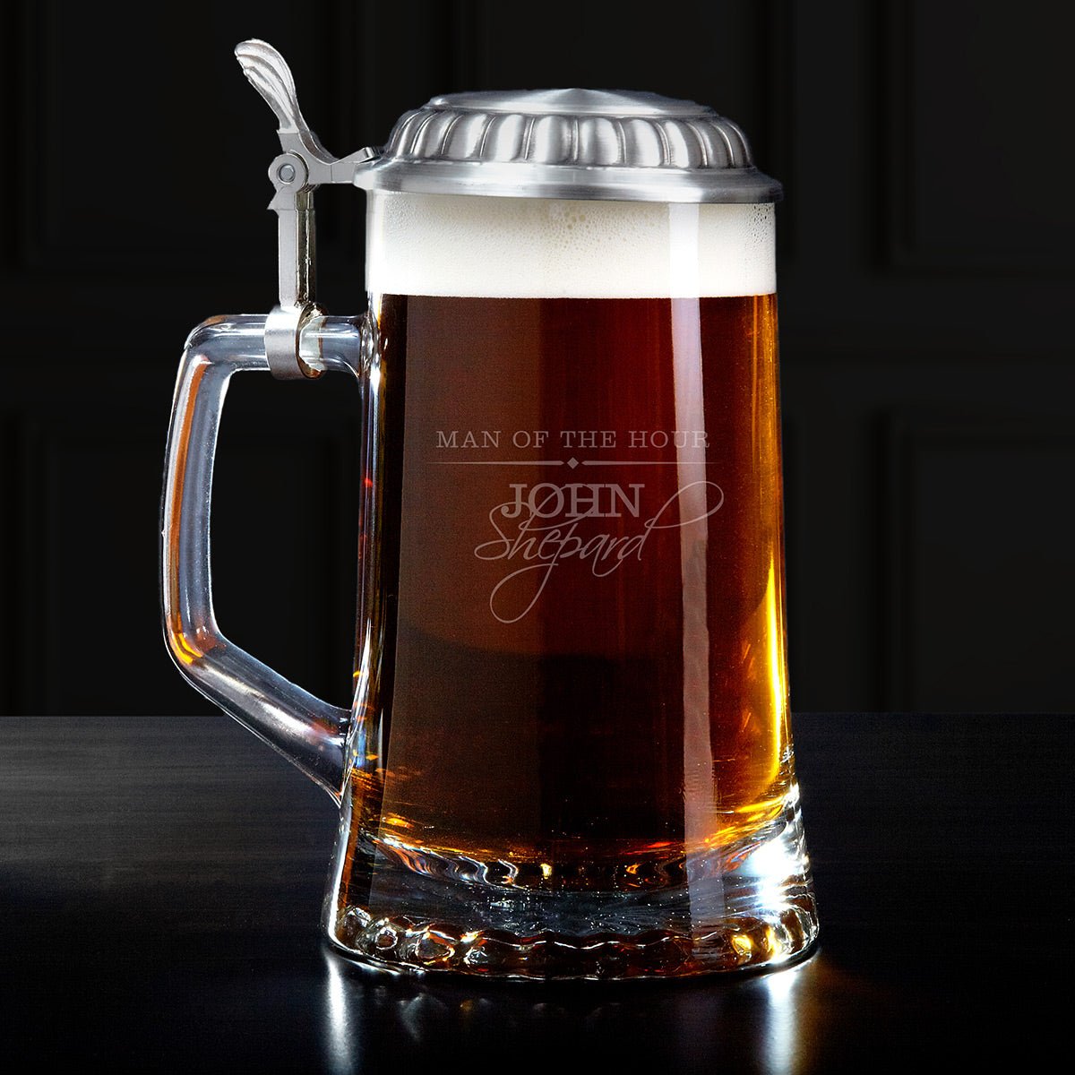 Monogrammed Beer Stein